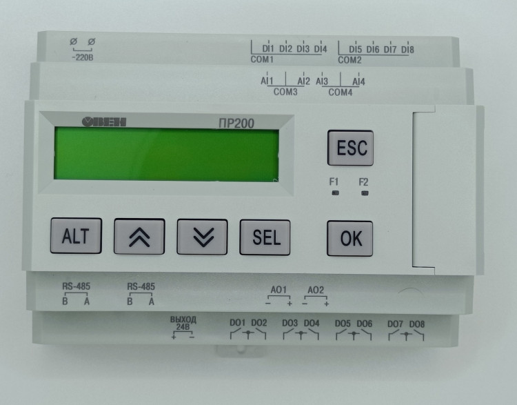 Пр200 подключение 4 20ма Программируемое реле ПР200-220.2.1.0 - Автоматизация от ОВЕН - купить в каталоге