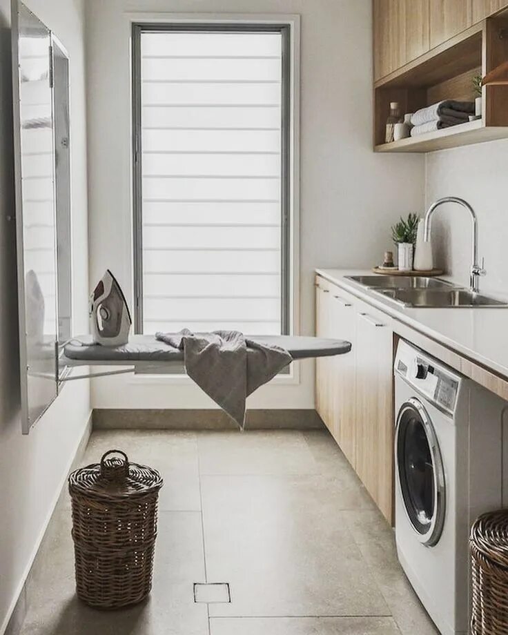 Прачечная дома интерьер 10 Laundry Room Ideas for Small, Medium and Large Spaces Laundry design, Modern 