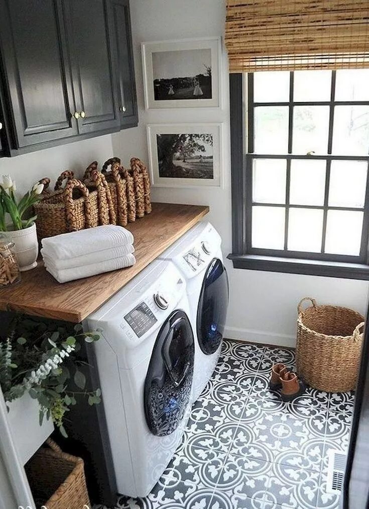 Прачечная дома интерьер 20+ CLEVER IDEAS TO BUILD EFFICIENCY SMALL LAUNDRY ROOM Rustic laundry rooms, Dr