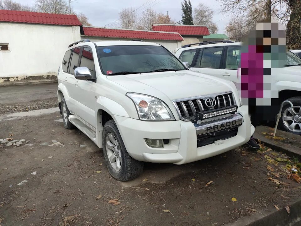 Прадик машина фото Приехал мой прадик - Toyota Land Cruiser Prado 120-series, 4 л, 2008 года покупк