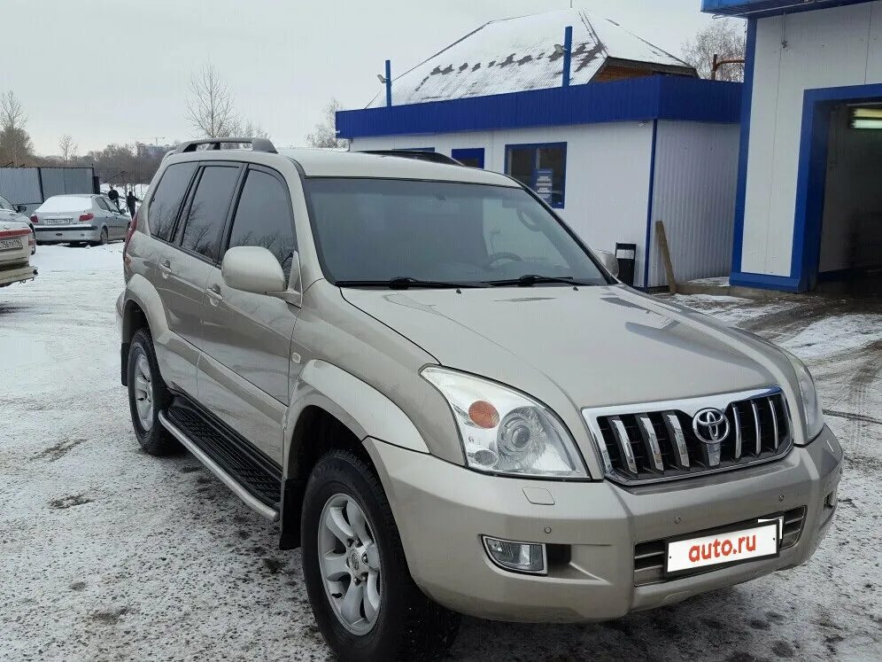 Прадик машина фото Купить б/у Toyota Land Cruiser Prado 120 Series 5-speed 4.0 AT (249 л.с.) 4WD бе