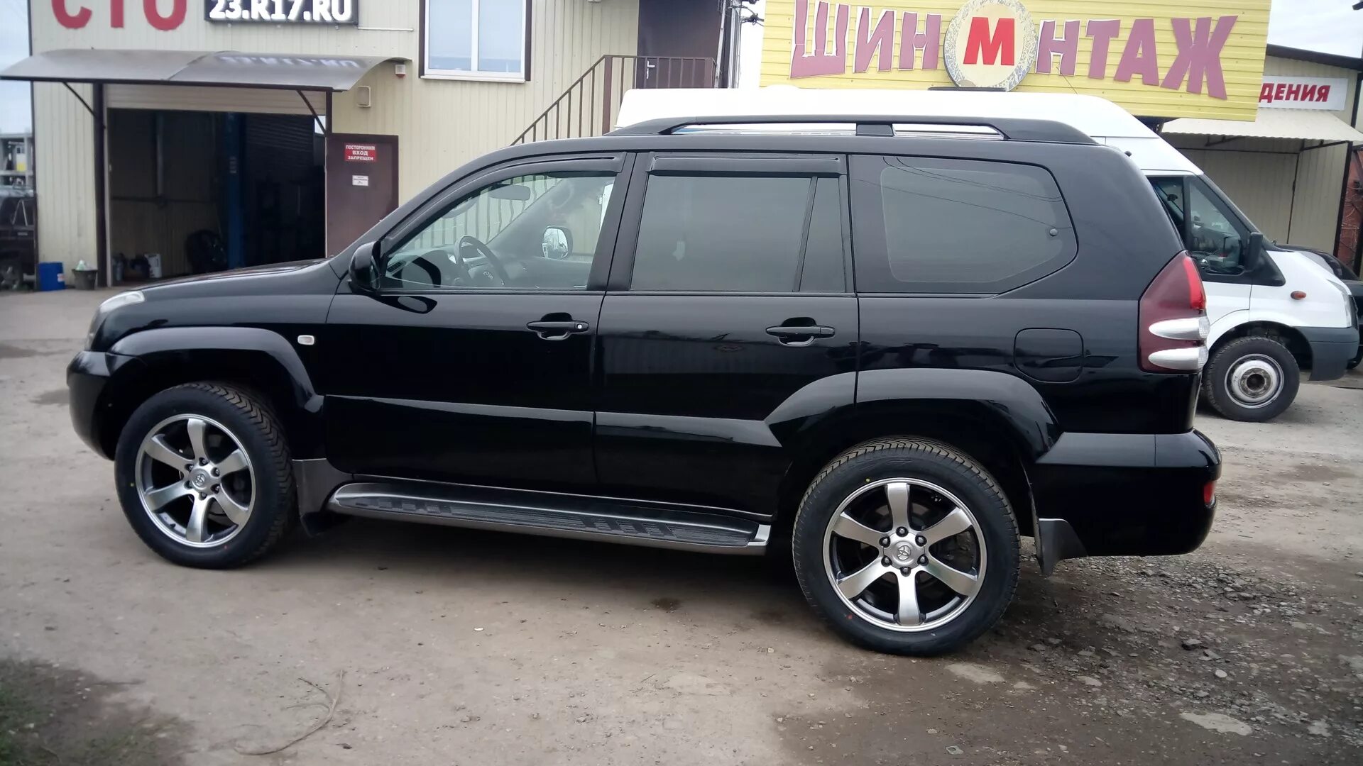 Прадо 120 на 20 дисках фото Диски REPLAY TY2 установленные на TOYOTA LAND CRUISER PRADO (120) - Niblecar на 