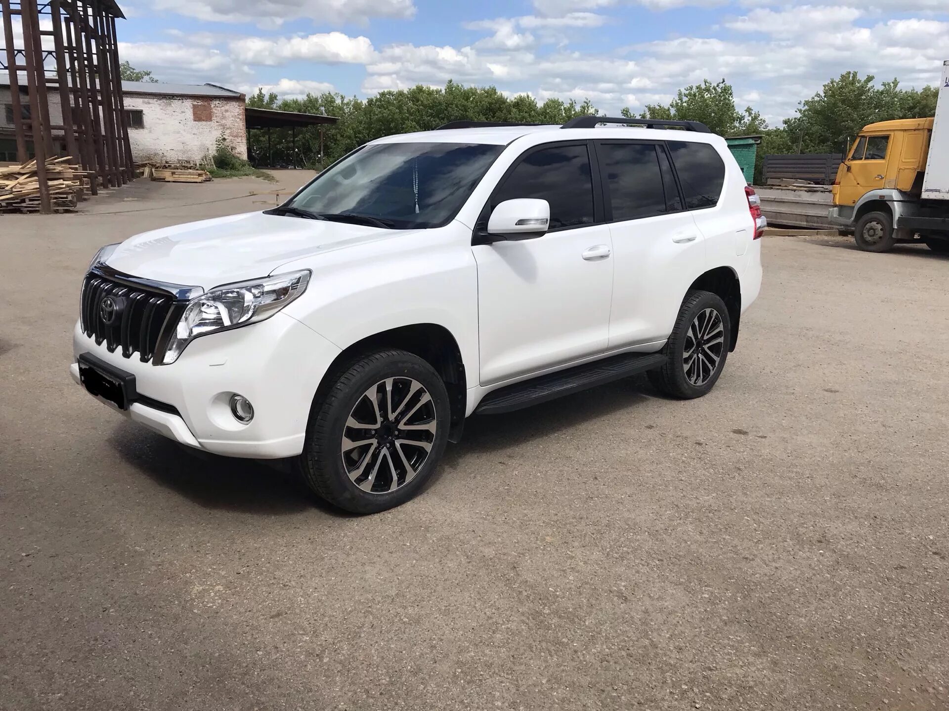 Прадо на 20 дисках фото 3. Новые 20 диски и резина - Toyota Land Cruiser Prado 150-series, 2,8 л, 2015 г