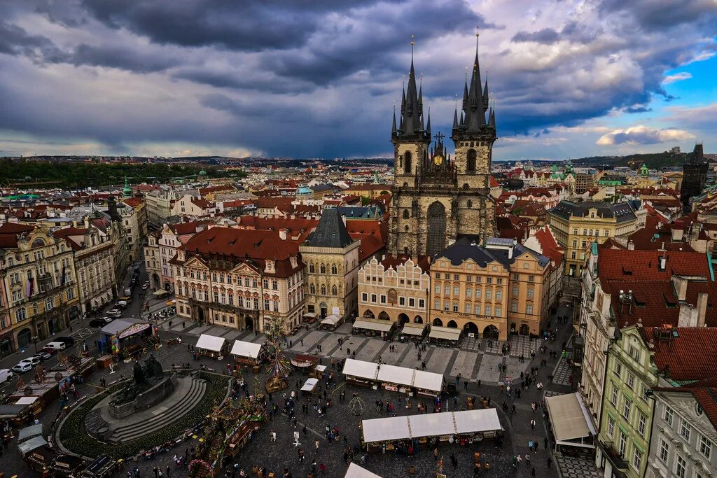 Прага фото города Old Town Prague, Czech Republic Jim Nix Flickr