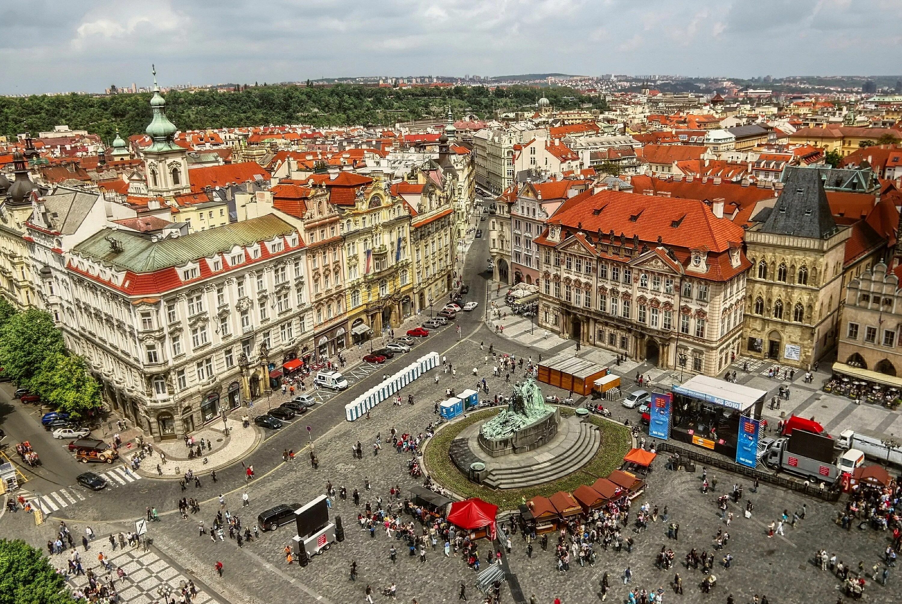 Прага фото площади prague backgrounds for widescreen (Lebaron Holiday 3000x2010) Old town square, M