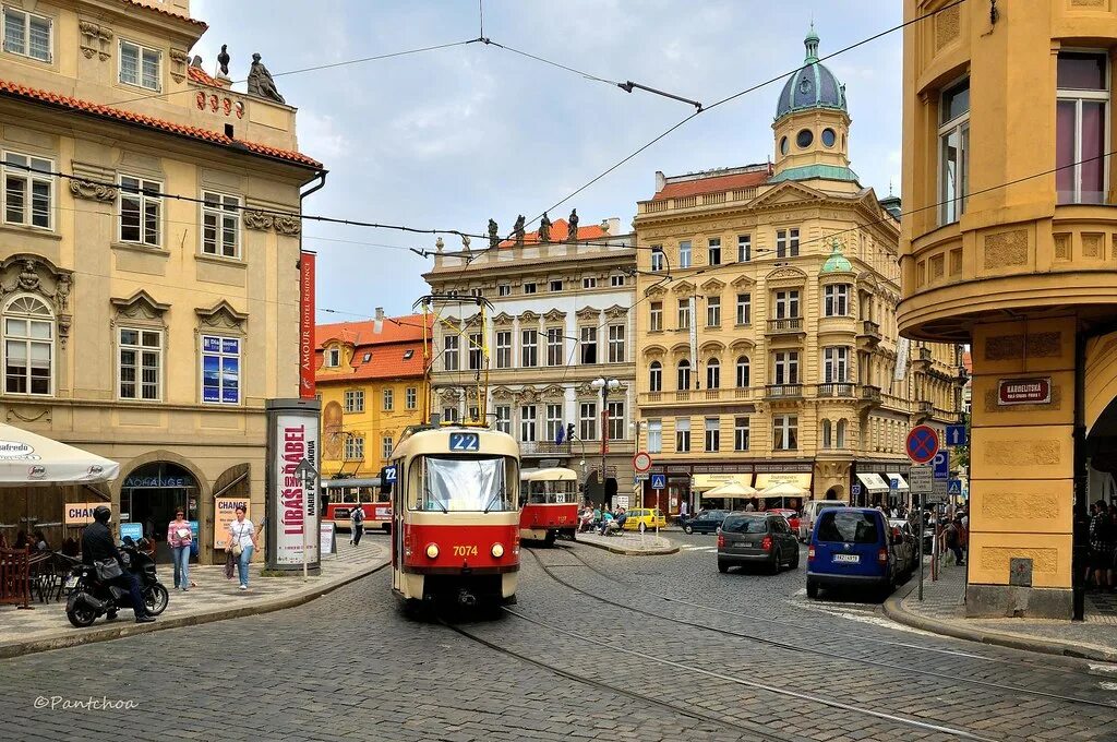 Прага ул советской армии 127 фото Prague : Karmelistská street - Malá Strana Malá Strana is . Flickr