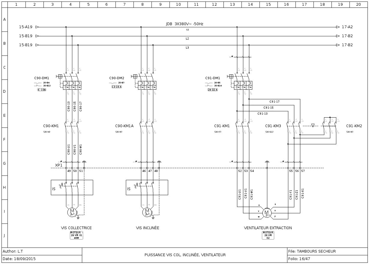 Практическая электрические схемы File:Screenshot-Qelectrotech.png - Wiki.OSArch