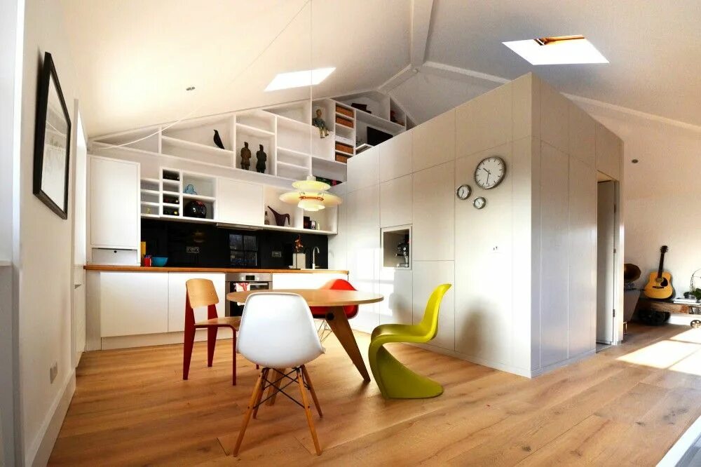 Практичный интерьер дома Gallery of Loft Space in Camden / Craft Design - 9 Loft spaces, Loft design, Lof