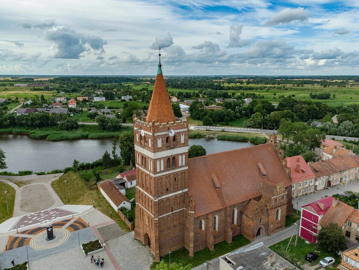 Правдинск достопримечательности фото Фридландская кирха. Очень колоритная кирха сохранилась в Калининградской. Dmitry