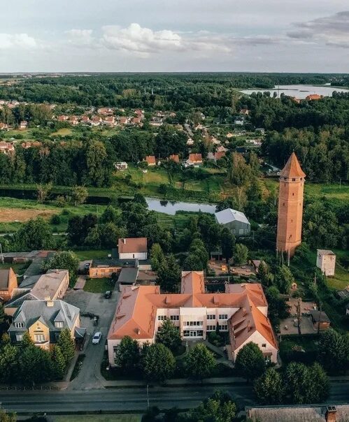 Правдинск достопримечательности фото #Калининградская область, город Правдинск #Правдинск - маленький городок на юге 