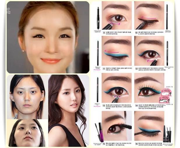 Правила корейского макияжа ด า ว น โ ห ล ด Easy Korean Makeup APK ส ำ ห ร บ Android