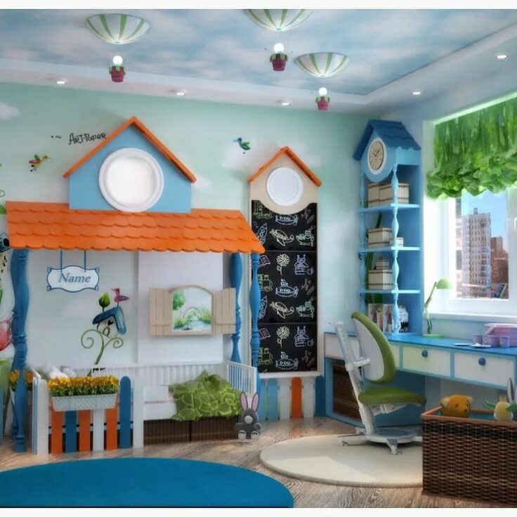 Правила оформления оформления детской Top Luxury Home Decor Brands Kinderzimmer ideen, Kinder zimmer, Kreative kinderz