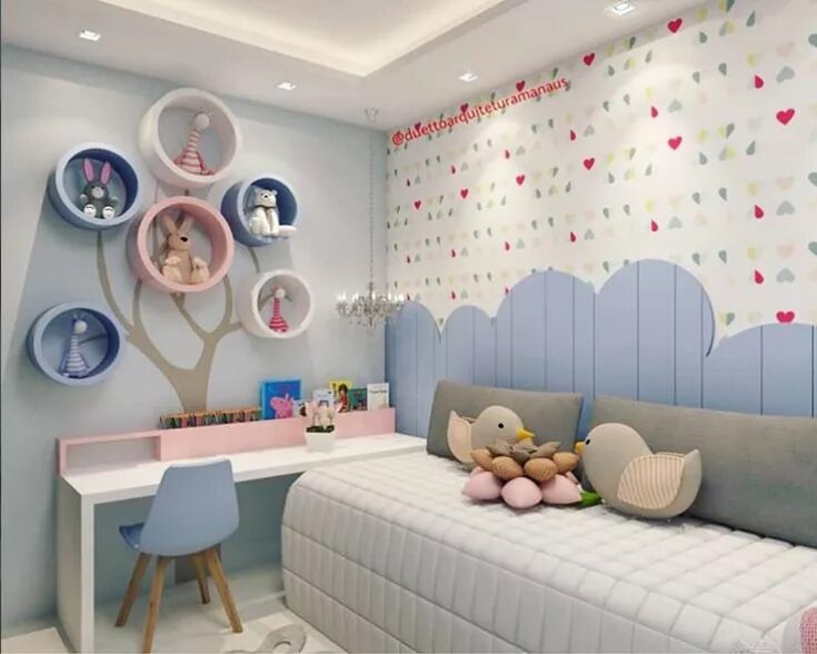 Правила оформления оформления детской Pin en Quartos Infantis / Kids Rooms