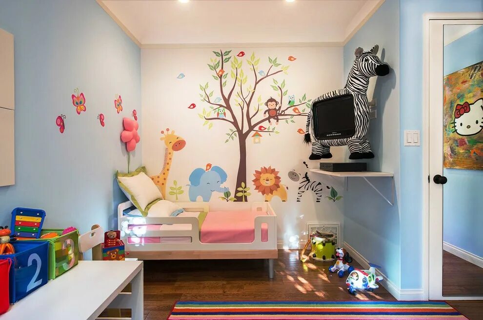 Правила оформления оформления детской Toddler Room - Современный - Детская - Лос-Анджелес - от эксперта Fundi Interior