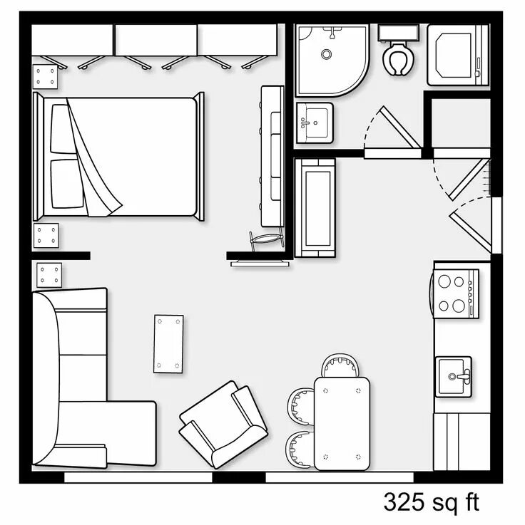 Правила планировки квартиры #apartment #Couple Relatively apartment for a couple Small floor plans, Small ho