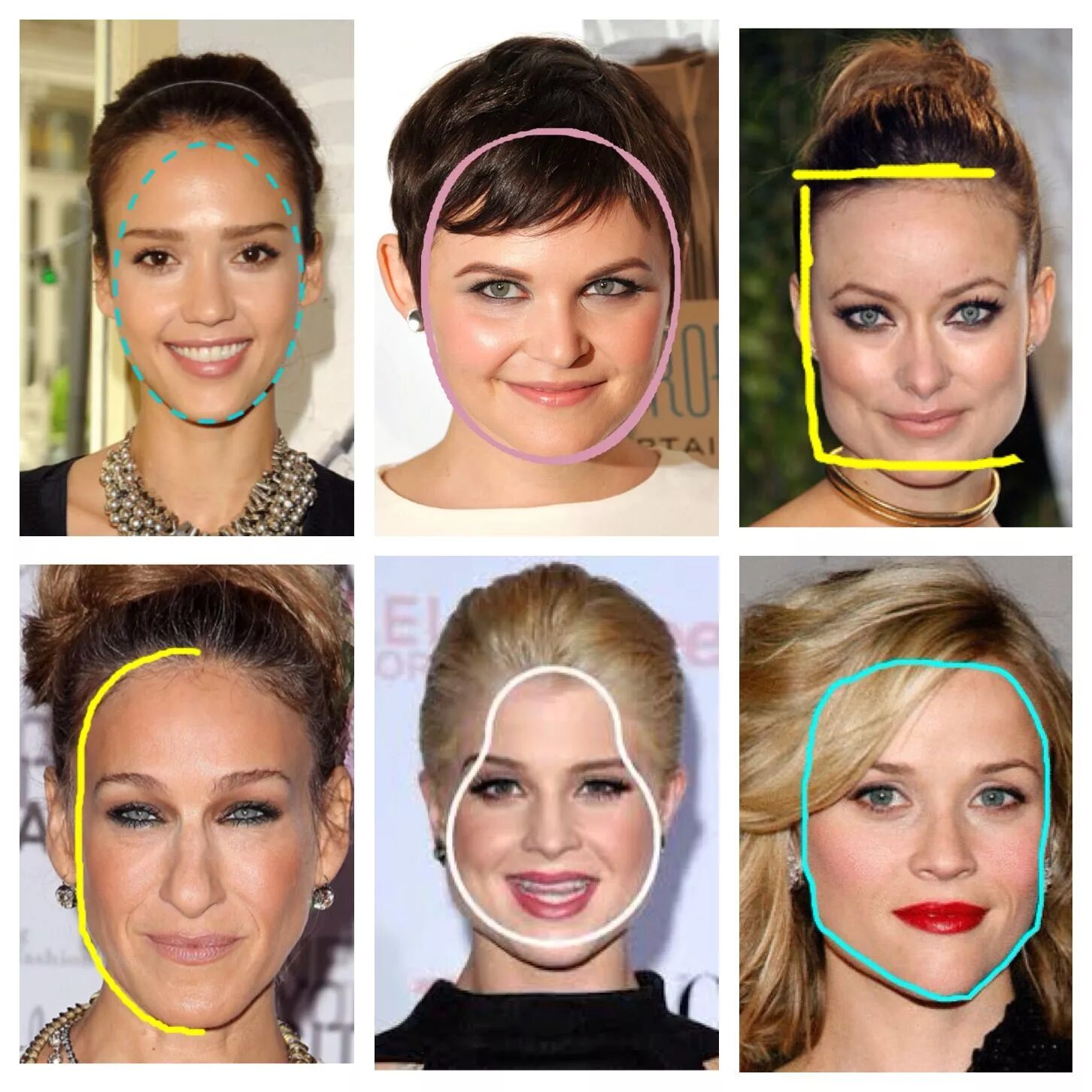 Правильная форма лица фото Pin on Facial Shapes Face shapes, Beauty, Hair styles