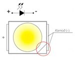 Правильная полярность подключения светодиода Правильная полярность подключения светодиода