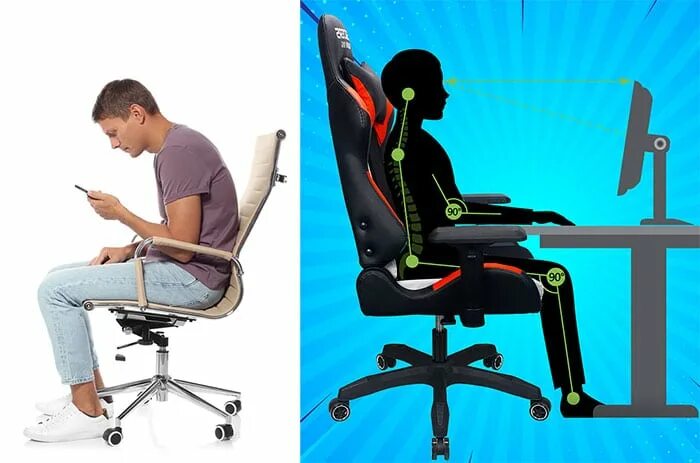 Правильная посадка фото gaming chair posture OFF-67