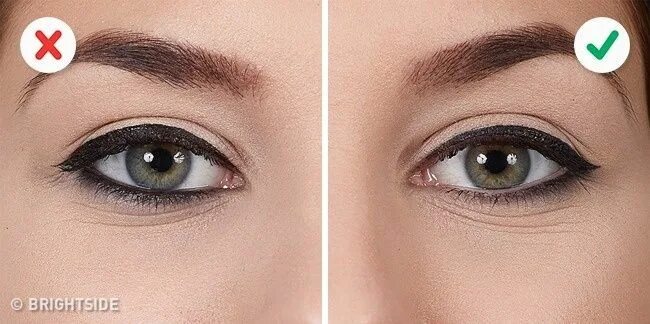 Правильная стрелка глаза фото These 10 Mistakes Don’t Let You to Do Winged Eyeliner Right How to apply eyeline