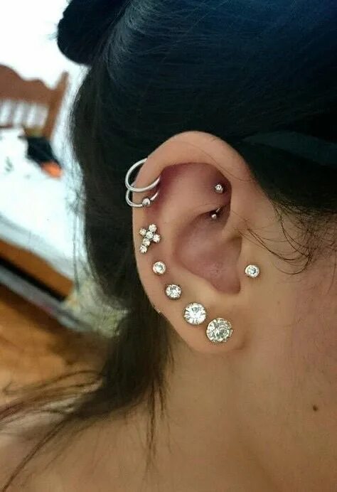 Правильно проколотые уши фото 10 популярных идей на тему "cartlidge piercings" для вдохновения