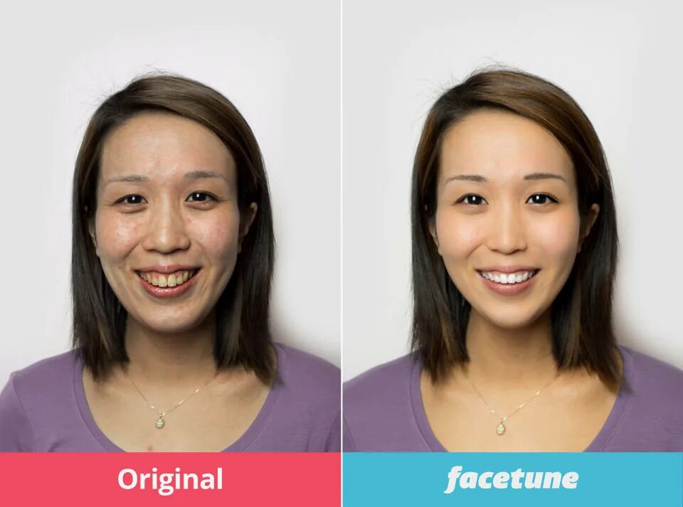 Правильное фото лица The Startup Behind Popular Selfie-Editing App Facetune Raises $10 Million, Plans