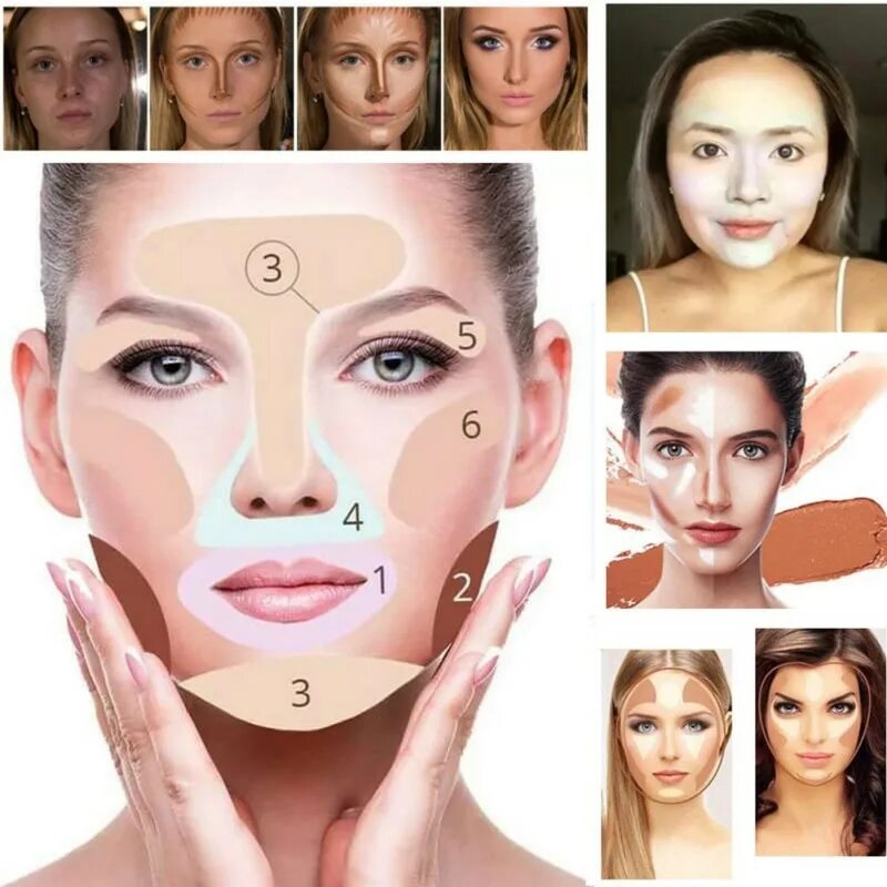 Pin by July TG on InstaMakeup Highlighter makeup, How to do makeup, Contour make