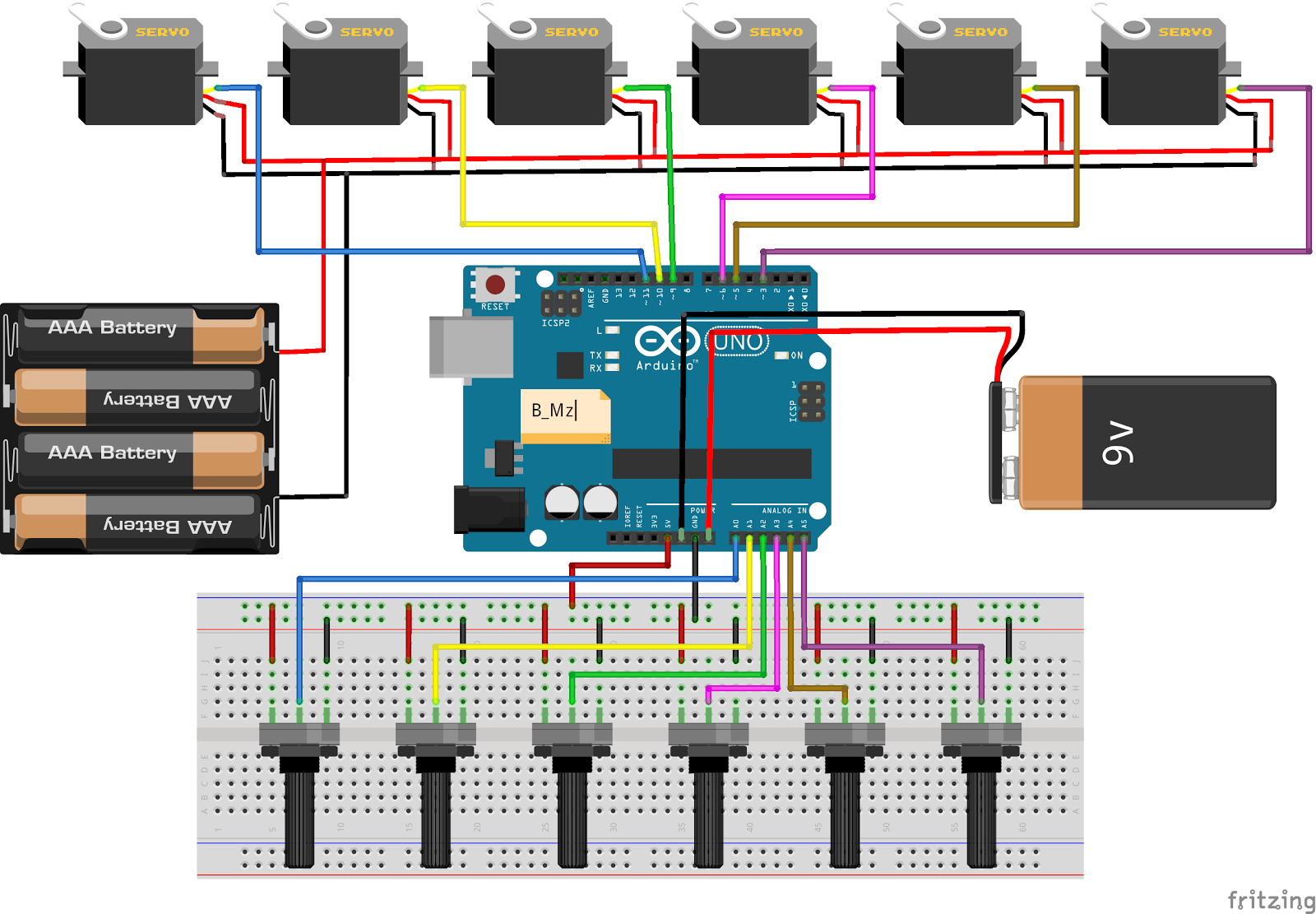 Правильное подключение 6 сервомоторов Arm Robot Arduino 6 Servo Lengan Robot Arduino Uno R3 - Vrogue.co C93