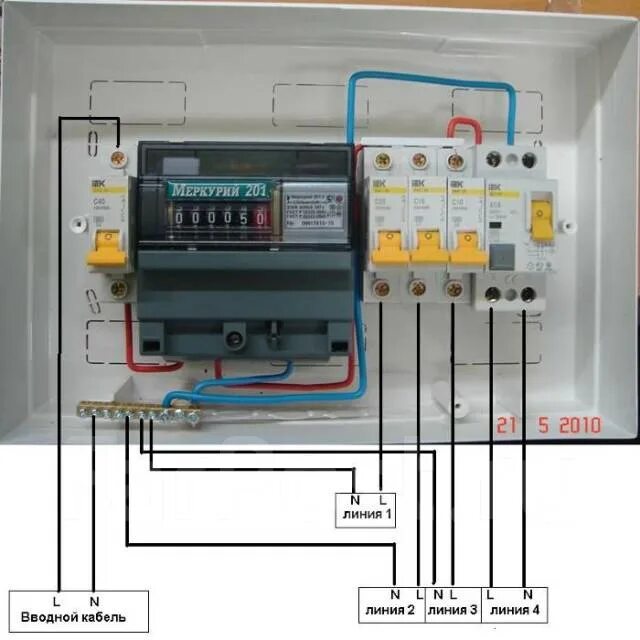 Правильное подключение электросчетчика в частном доме Услуги электрика. Замена счётчиков, автоматов, розеток (без выходных) во Владиво