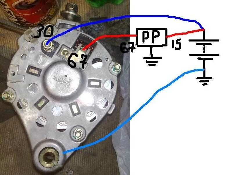 Правильное подключение генератора Как проверить генератор ваз 2101 в домашних условиях 59 фото - KubZap.ru
