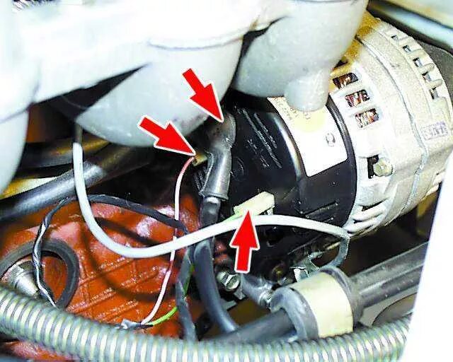 Правильное подключение генератора змз 406 Ремонт ГАЗ 3110 (Волга) : Генератор 9422.3701 или 2502.3771