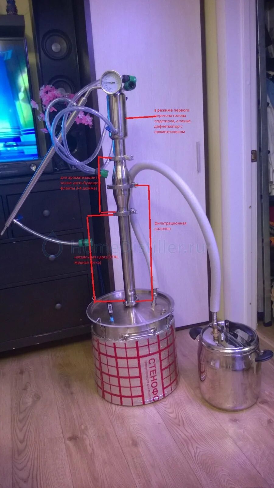 Правильное подключение самогонного аппарата Дистилляторы. Самогонные аппараты. Страница 132.