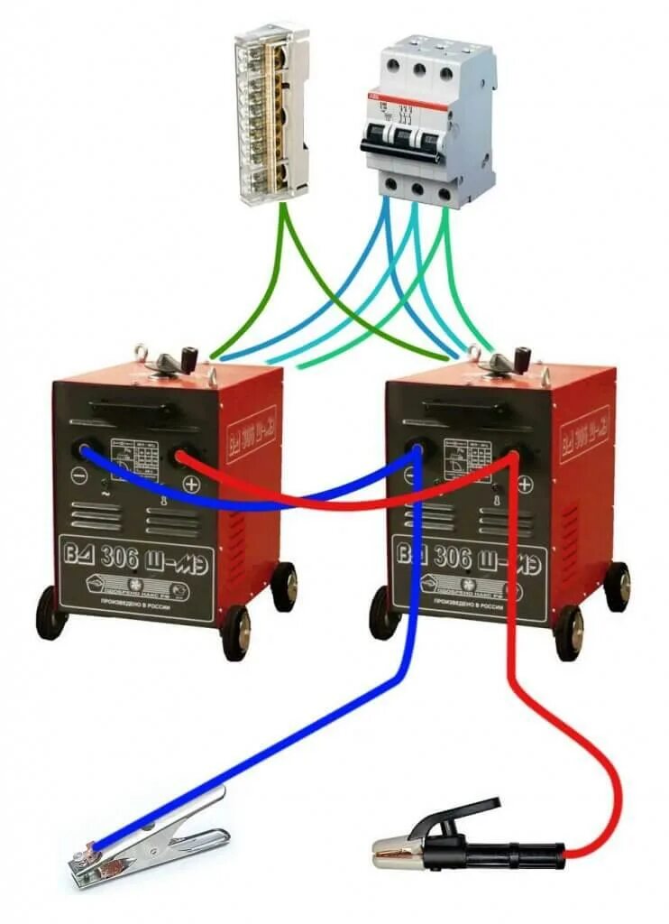 Правильное подключение сварки 08.04.20 749 ООПСК "Параллельное соединение сварочных источников питания"