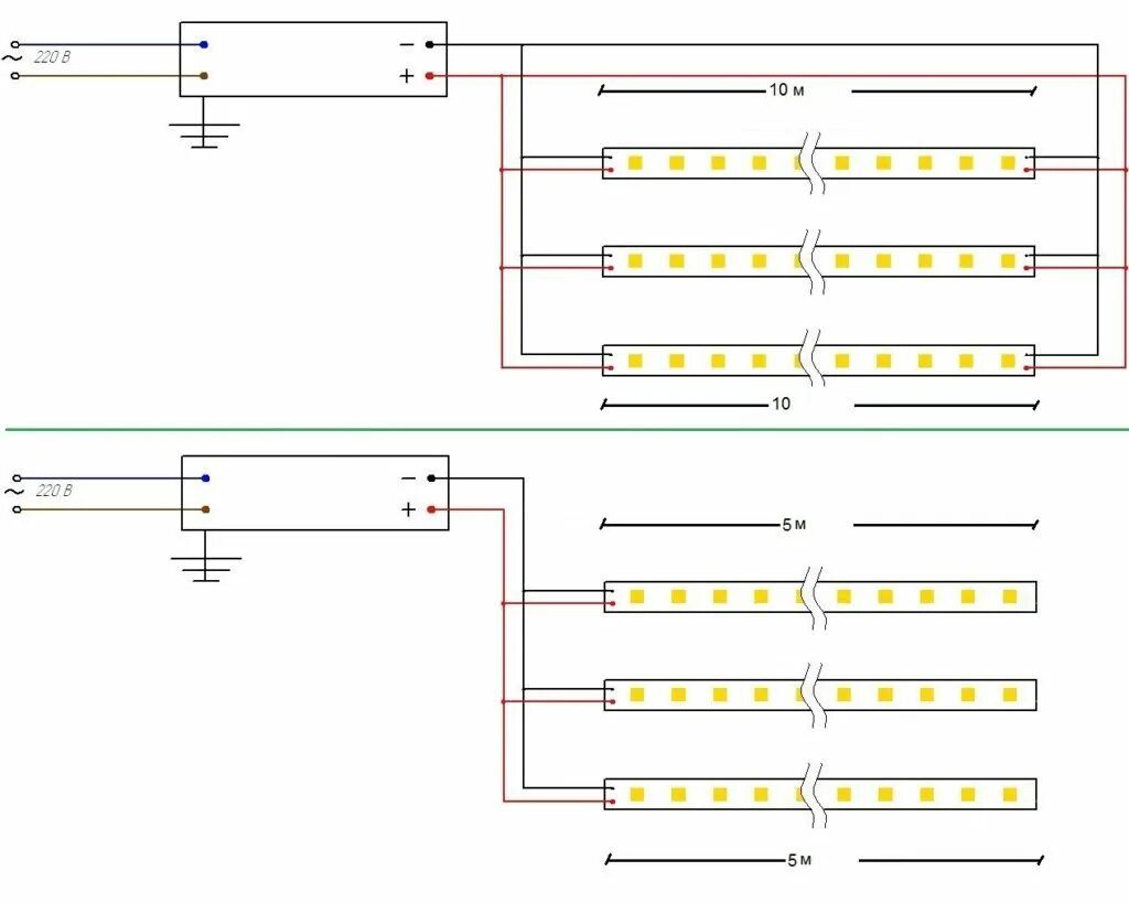 Правильное подключение светодиодных светильников SMD3528 60leds/meter Professional LED Linear Lighting Factory