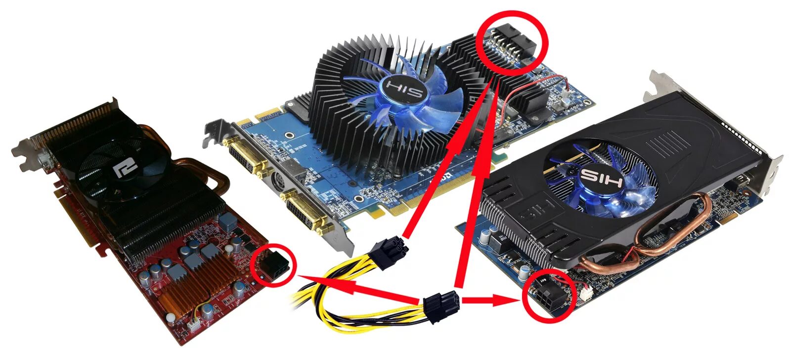 Правильное подключение видеокарты Картинки КУДА ПОДКЛЮЧИТЬ ПИТАНИЕ ВИДЕОКАРТЫ