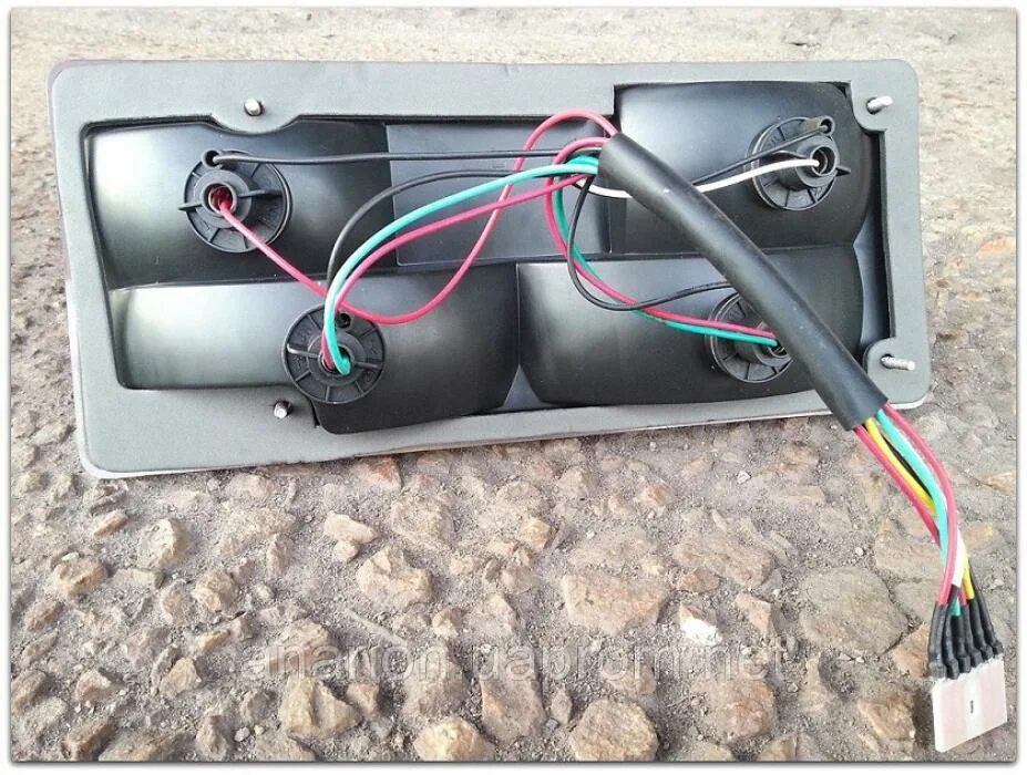 Правильное подключение задних фонарей ваз 21214 Как подключить стопы на ваз 2105 - фото - АвтоМастер Инфо