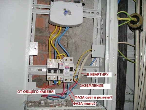 Правильное подключение заземления в щитке Как правильно подключить печку designinte.com