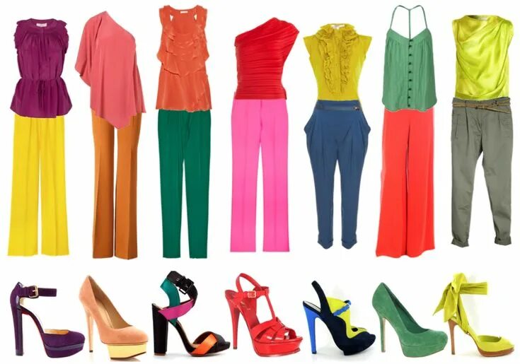 Правильное сочетание одежды для женщин Cómo combinar colores? Colour blocking fashion, Color blocking outfits, Color co