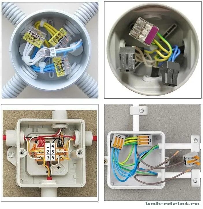 Правильное соединение проводов в распределительной коробке способы Соединение проводов в распределительной коробке - пошаговая инструкция!