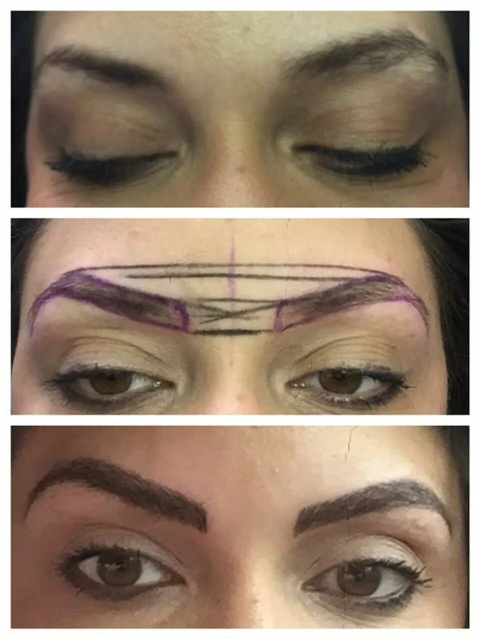 Правильный эскиз бровей для перманентного макияжа Microblading, la técnica beauty para unas cejas perfectas Maquillaje permanente 