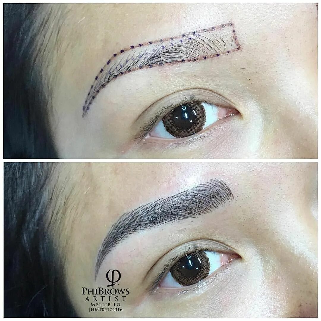 Правильный эскиз бровей для перманентного макияжа Eyebrow Salon Near Me Shape My Eyebrows Perfect Female Eyebrows 20190525 My Make