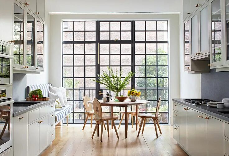 Правильный интерьер кухни Brooklyn Townhouse Renovation Kitchen interior, Brooklyn brownstone, House desig