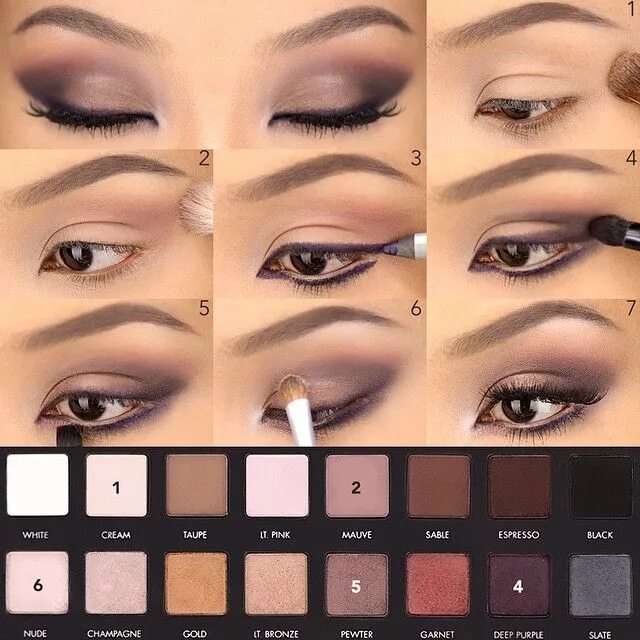 Правильный макияж глаз Pinterest: @HerGuide ♛ Eyeshadow, Skin makeup, Eye makeup tutorial