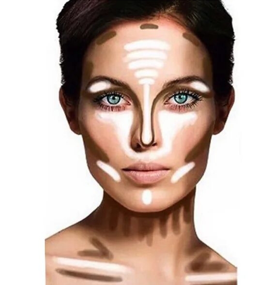 Правильный макияж лица Is Contouring Over?