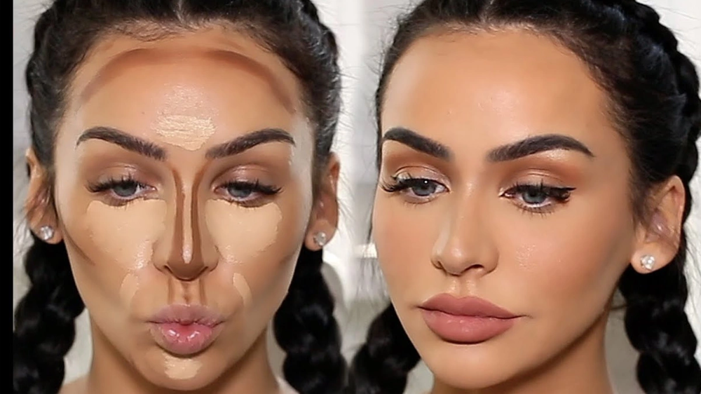 Правильный макияж лица фото ما هو الكونتور وكيف يستخدم : اقرأ - السوق المفتوح Contour makeup, Highlighter ma