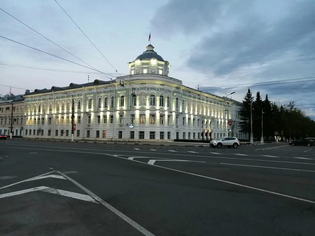 Правительство твери фото Панорама: Правительство Тверской области, администрация, площадь Святого Благове