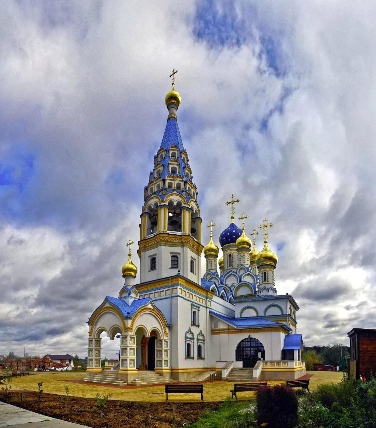 Православная церковь фото orthodox's church's Tserkov Sergiya Radonezhskogo V Taganroge in specifics, ulit