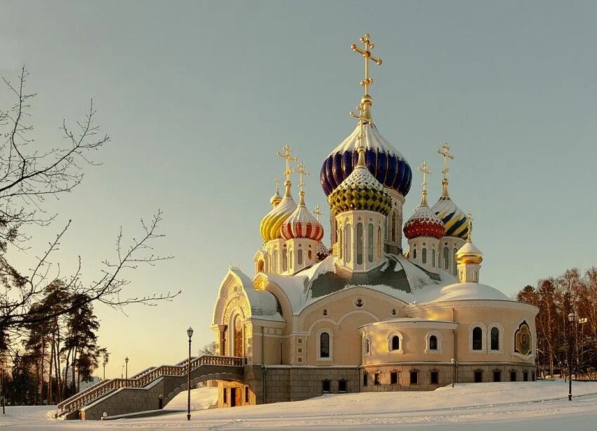 Православные храмы москвы фото Москва. Церковь Игоря Черниговского, фотография Храм, Фотографии, Ландшафт