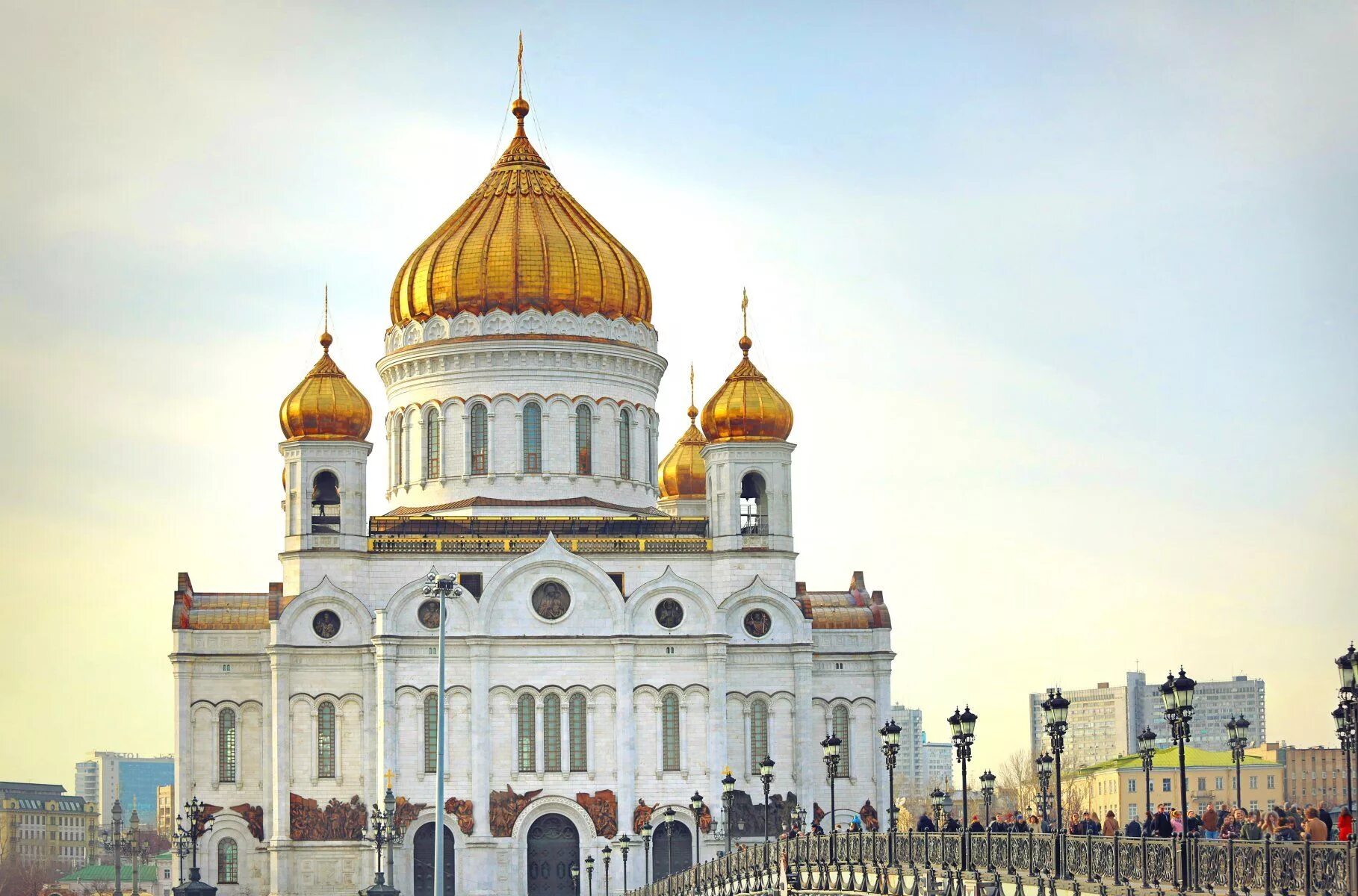 Православные храмы москвы фото Young pilgrims from Ukraine arrived in Moscow