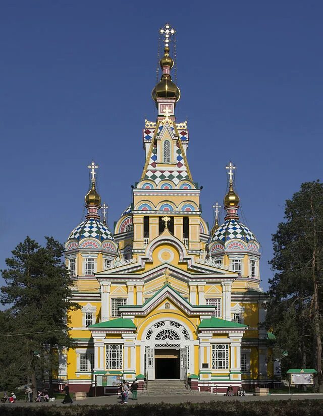 Православные храмы в казахстане фото и название Ascension Cathedral, Almaty - Wikipedia