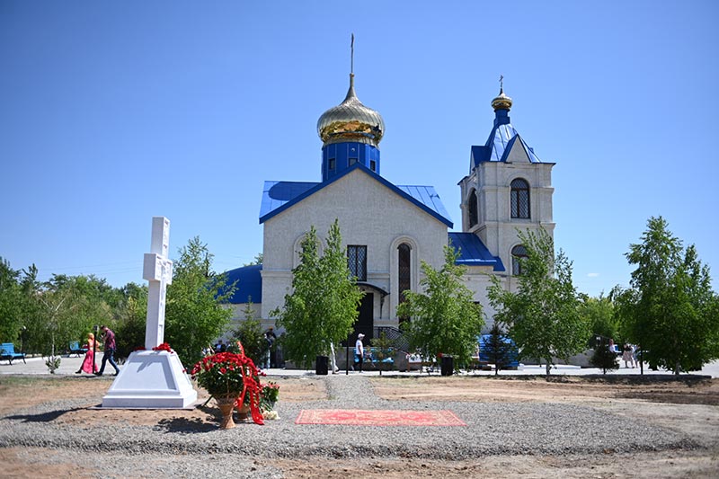 Православные храмы в казахстане фото и название Предстоятель Православной Церкви Казахстана посетил место подвигов новомучениц А